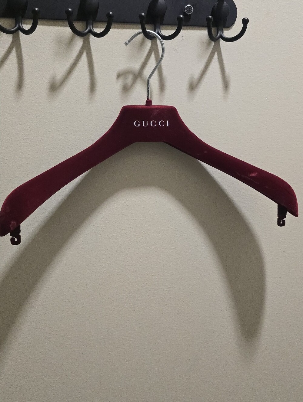 Gucci velvet hanger